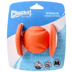 Chuckit 寵物橡膠玩具 M號, 1個, 橘子