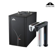 宮黛 GUNG DAI 櫥下型兩溫觸控飲水機, 【現貨】亮面銀