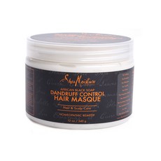 Shea Moisture 非洲黑皂去屑控制髮膜, 1個, 340克