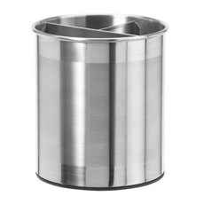 OGGI 大型旋轉餐具架 廚具筒, 不鏽鋼, 17.8 x 19.1cm 不鏽鋼