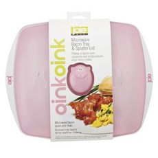 Joie 微波托盤+防濺蓋, 1組, 小豬款