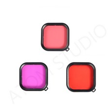 DJI OSMO Action5/Action3/Action4 高透光鋼化玻璃防水殼 深度潛水保護殼 防水防塵耐用, 透明