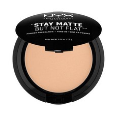 NYX 霧面粉餅 7.5g, Medium Beige, 1入