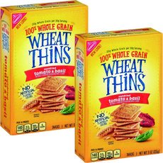 NABISCO 全麥薄餅 番茄&羅勒風味, 2盒, 255g