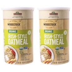 WOODSTOCK 愛爾蘭風味燕麥片, 2罐, 524g