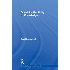 Quest for the Unity of Knowledge 精裝版, Routledge, 英文