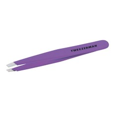 TWEEZERMAN 斜頭鑷子, 1個, 紫色的