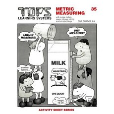 (英文圖書) Metric Measuring: For Grades 5-9 平裝版, Tops Learning Systems, 英文