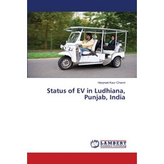 (英文圖書) Status of EV in Ludhiana Punjab India 平裝版, LAP Lambert Academic Publis..., 英文