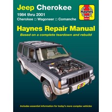 (英文圖書) Jeep Cherokee Wagoneer & Comanche 1984-01 平裝版, Haynes Manuals, 英文