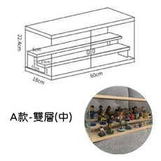 公仔展示盒 盲盒收納盒 防塵置物盒 扭蛋娃娃公仔收納 收藏盒 多種尺寸, 1個