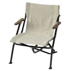 snow peak 雪諾必克 短版休閒椅, 1個, 象牙白