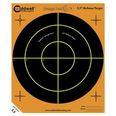 CALDWELL Bulseye Target 14cm, 50入, 橙皮