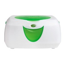 munchkin 濕紙巾保溫器 18.41*12.7*25.4cm, 1盒, 白色 綠色