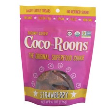 WONDERFULLY RAW Coco-Roons草莓餅, 1包, 176g