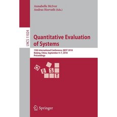 (英文圖書) Quantitative Evaluation of Systems: 15th International Conference Qest 2018 Beijing China ... 平裝版, Springer, 英文