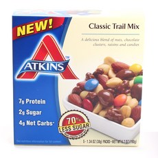 ATKINS 綜合巧克力堅果, 38g, 5入, Classic