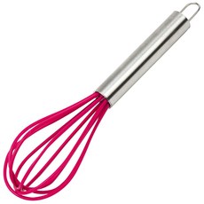 FOX RUN 矽膠打蛋器, 1個, 覆盆子