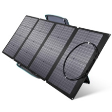 EcoFlow 160W 便攜式太陽能板, 黑色, 1個