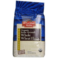 Arrowhead Mills Stone Ground Hall Wit Floor, 1個, 2.27公斤
