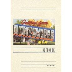 (英文圖書) Vintage Lined Notebook Greetings from Huntsville 平裝版, Found Image Press, 英文