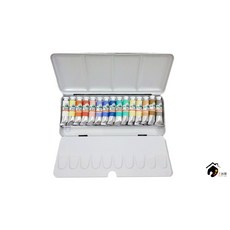 荷蘭Old Holland老荷蘭 頂級專家級 水彩顏料 鐵盒裝 6ml-15色, 6ml, 15