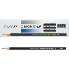 TOMBOW 製圖鉛筆MONO-J(12支/打), HB