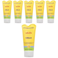 CALIFORNIA BABY 加州寶寶 孩童臉部身體用金盞花乳霜, 6條, 170g