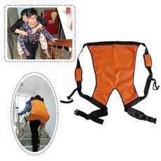 大人用後背巾 銀髮族 安心背, 詳見包裝, M-橘色