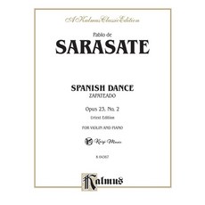 凱翊︱kalmus Sarasate spanish dance opus 23 no 2 小提琴鋼琴樂譜
