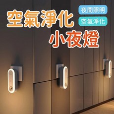 空氣清淨小夜燈，LED智慧感應負離子除味機, SP-15WJH