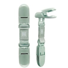 小獅王辛巴 Simba 蘊蜜萬用防掉雙頭夾2入 寶寶奶嘴防掉夾 多功能夾 安全材質, 綠沐