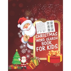 (英文圖書)Christmas Word Search Book For Kids: 30 Easy Large Print Word Find Puzzles for K... 平裝版, Independently Published, 英文