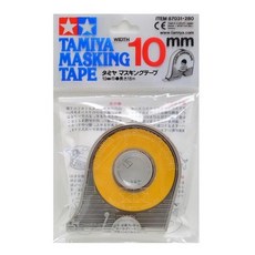 TAMIYA 田宮 87031 10mm 遮蓋膠帶 (含膠台) 模型遮蓋膠紙, 詳見包裝, 1個