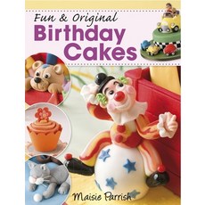 (英文圖書) Fun & Original Birthday Cakes 平裝版, David & Charles, 英文