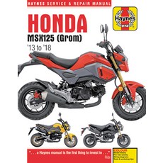 (英文圖書) Honda Msx125 (Grom) '13 to '18: Haynes Service & Repair Manual 平裝版, Haynes Manuals, 英文