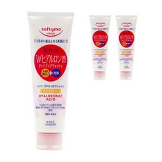 SOFTYMO 高保濕玻尿酸洗面乳, 3條, 190g