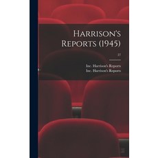 (英文圖書) Harrison's Reports (1945); 27 精裝版, Hassell Street Press, 英文