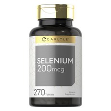 carlyle 硒補充錠 200mcg, 1罐, 270顆