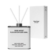 PLEUVOIR ROSE WOOD 香氛擴香, 1個, 200ml