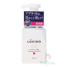 LUCIDO 倫士度 男士全效泡洗顏 Q10保濕 溫和清潔, 1個, 150ml