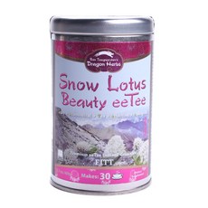 Dragon Herbs 罐裝Snow Lotus Beauty eeTee草本茶, 1個, 60克