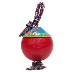 Jolly Pets 寵物繩結玩具球 S號, 1個, 紅色的