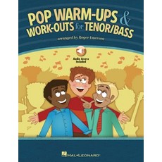 (英文圖書) Pop Warm-Ups and Work-Outs for Tenor/Bass - Book with Online Audio Arranged by Roger Emerson 平裝版, Hal Leonard Publishing Corp..., 英文