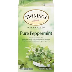 TWININGS 唐寧茶 沁心薄荷茶茶包, 25入, 2g