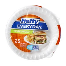 HEFTY 塑膠圓盤, 1個, 25件