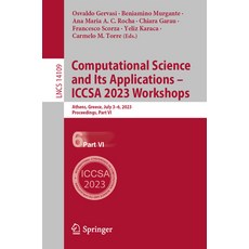 (英文圖書) Computational Science and Its Applications - Iccsa 2023 Workshops: Athens Greece July 3-6 ... 平裝版, Springer, 英文