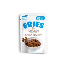 ERIES 伊瑞思 狗主食餐包 羊肉雞肉口味 85g 添加益生元 幫助腸道消化, 雞+鮪+雞肝三拼85g