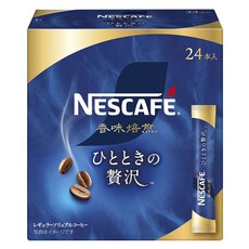 NESCAFE 雀巢咖啡 香味焙煎微奢咖啡拿鐵隨身包 22條入, 1個