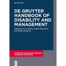 (英文圖書) De Gruyter Handbook of Disability and Management 精裝版, 英文